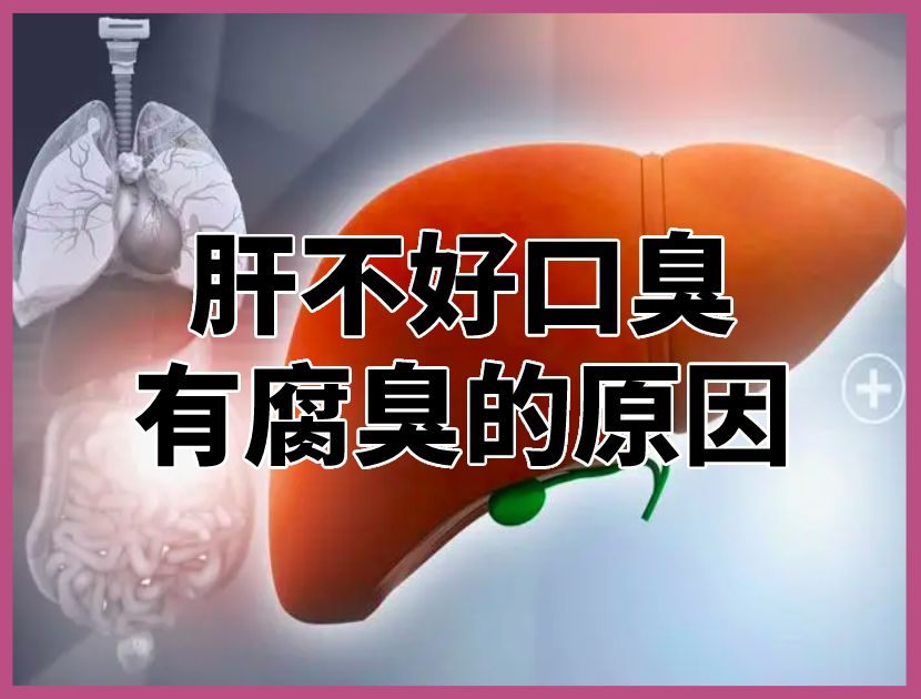 肝不好口臭