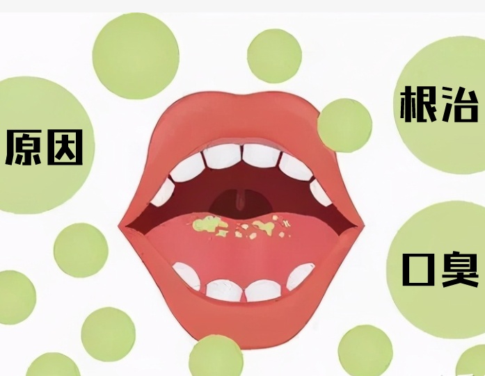 口臭的嘴巴