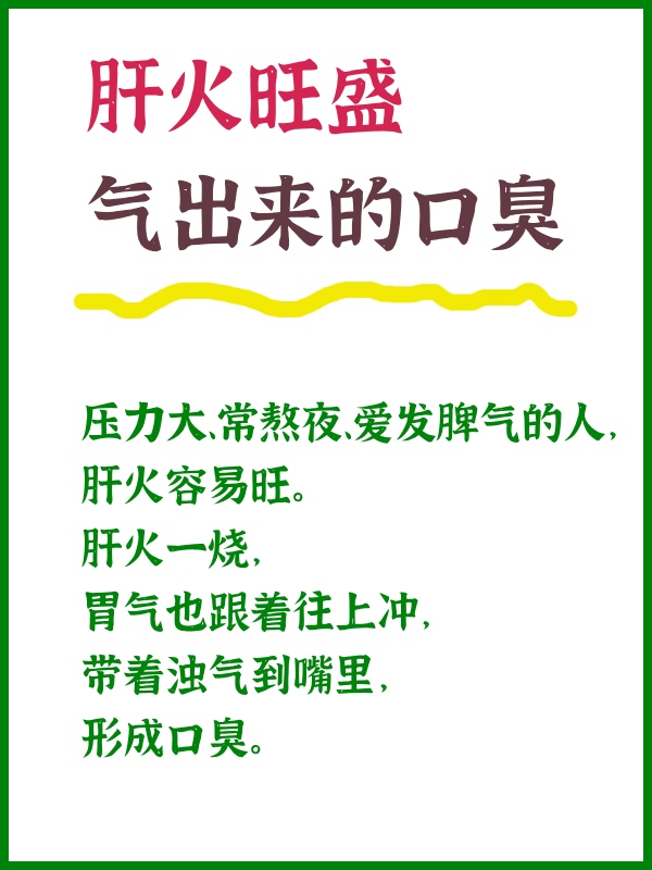 积食不化口臭